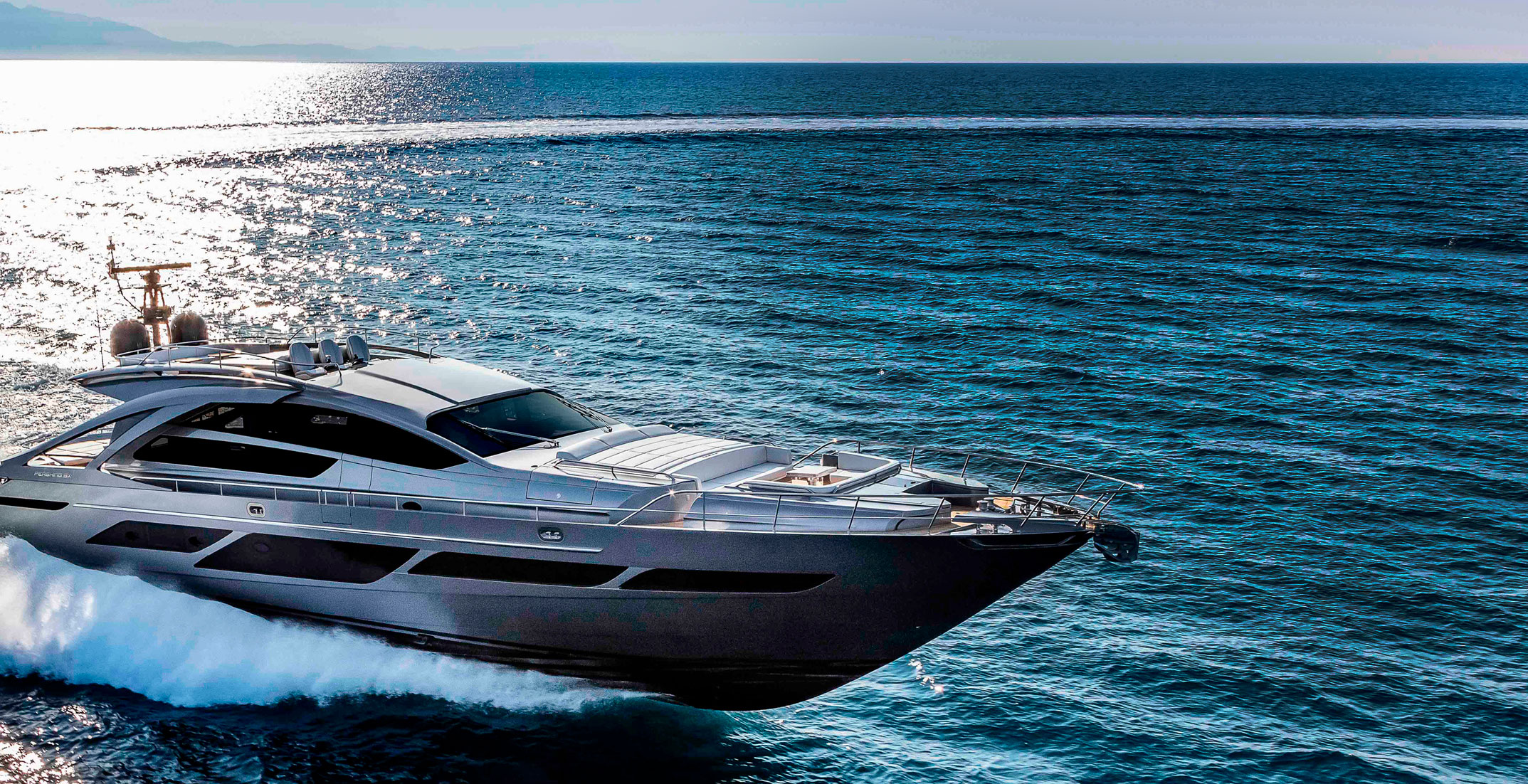 Luxury charter boat in Denia