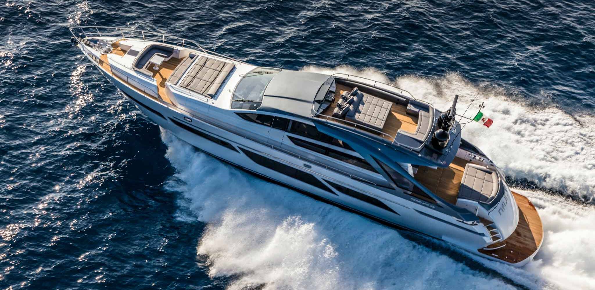 Luxury Motor Yacht Cruising
