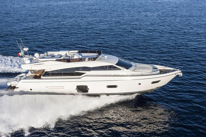 24m Ferretti motor yacht Amo sold